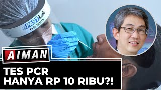 Tarif Tes PCR, Sana-sini Beda