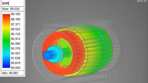 How to Simulate Electric Motor Temperature Using Ansys Motor-CAD and Icepak