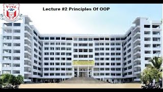 Lecture #2 Principles of Object Oriented Programming