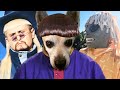 Flex Dog Watches Oliver Tree Fall at Cowboy Tears Museum!