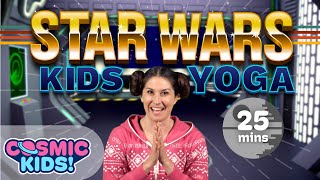 Perang bintang | Petualangan Yoga Anak Kosmik! 🪐 🎞 | Video Star Wars untuk Anak-Anak