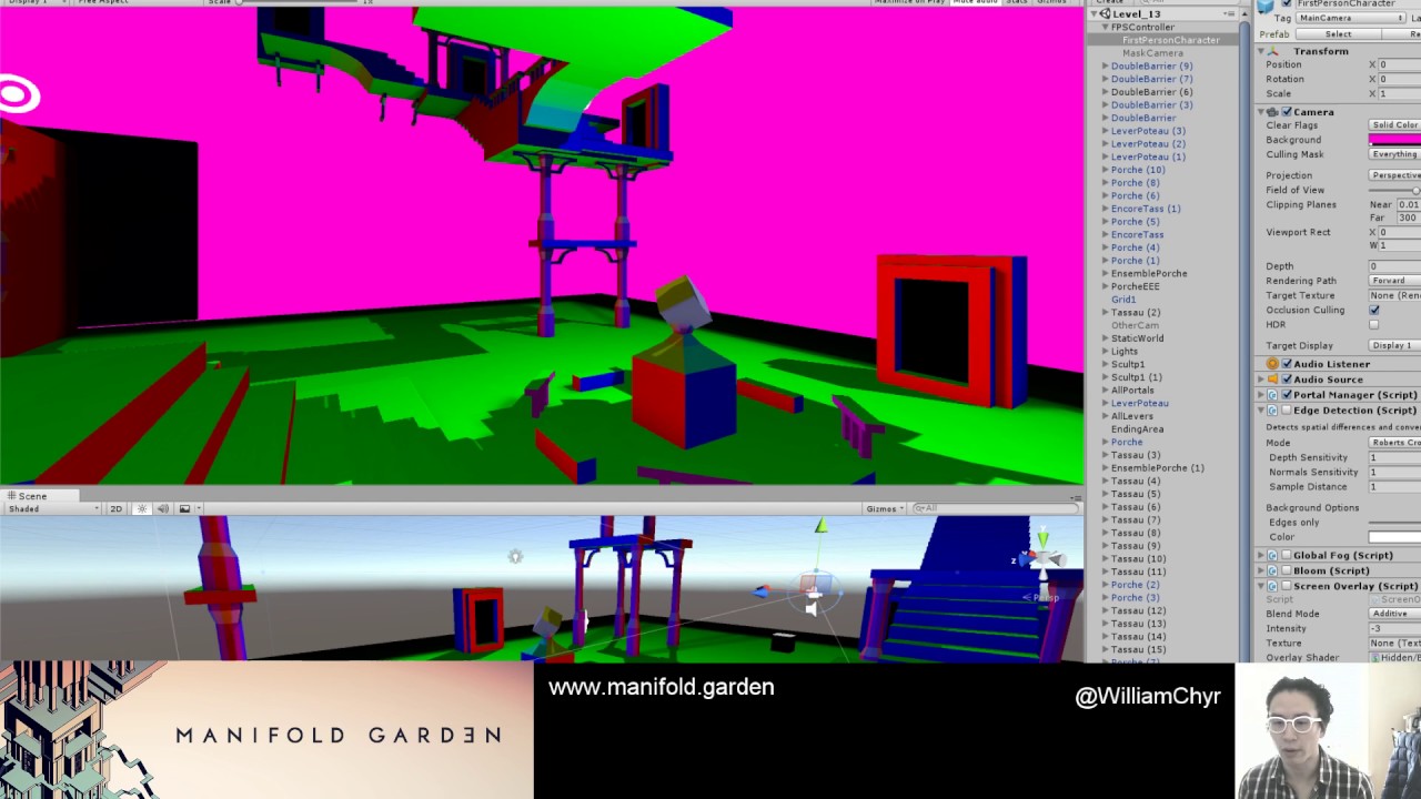 Stencil Buffer Portal Rendering