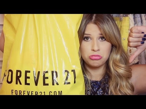 Compras FAIL na Forever 21