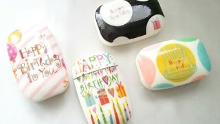 【DIY】100均のペーパーナプキンでおしゃれでかわいい雑貨が作れる♡～Fashionable and cute goods with a paper napkin you can make.