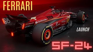 F1 Ferrari Launch SF-24. Yes, its 'another video 😒