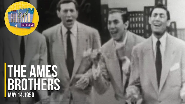The Ames Brothers "Rag Mop" on The Ed Sullivan Show