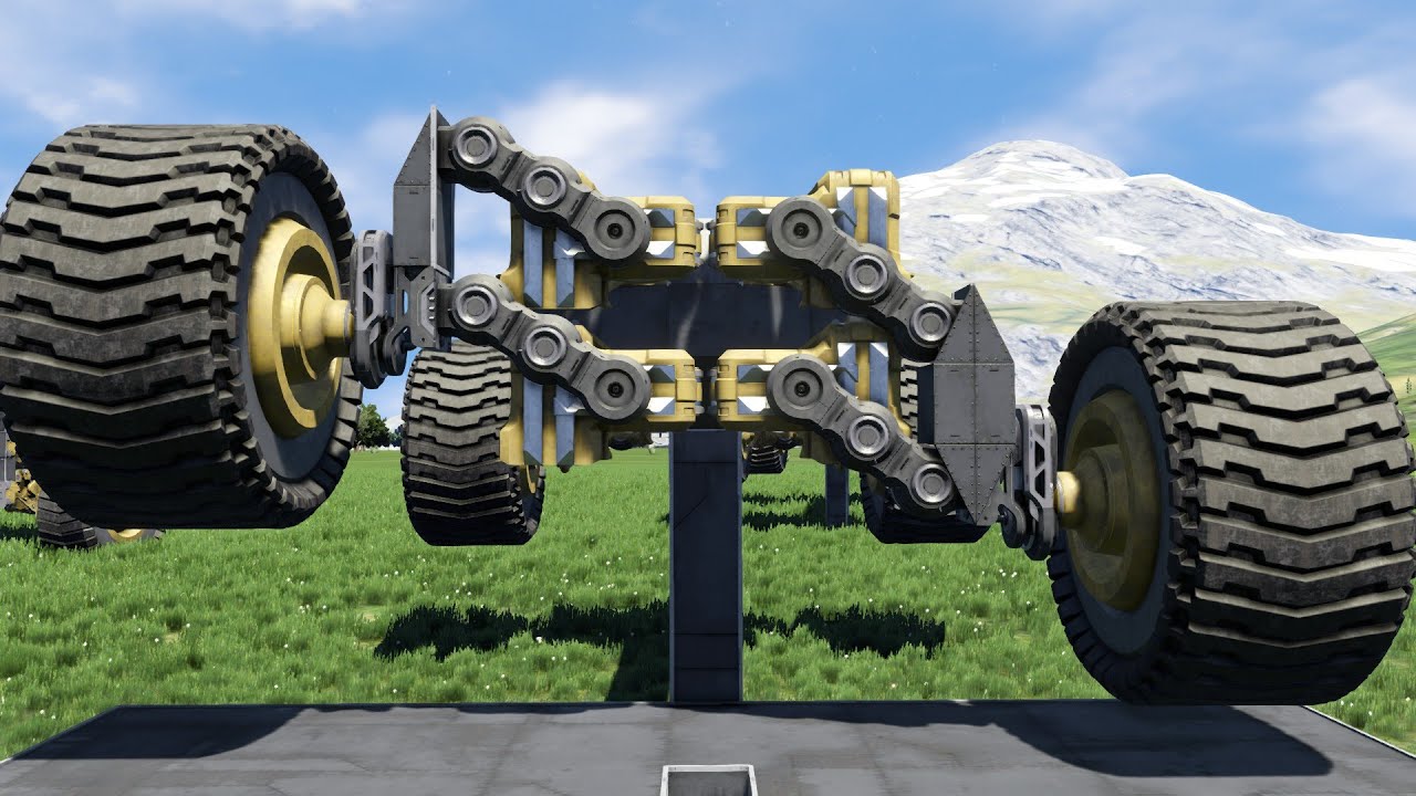 Space Engineers Suspension Prototyping 5 update