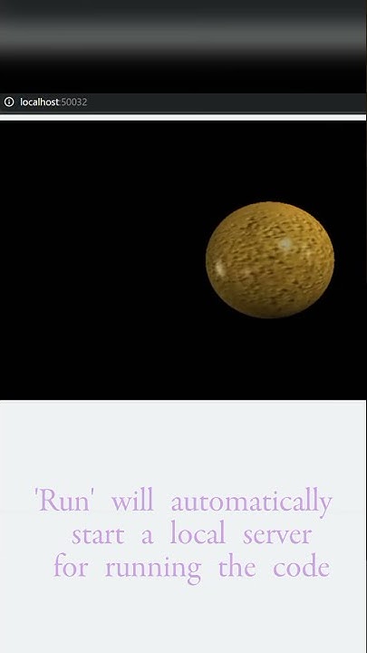 //It's A Moon Code - 3D moon in python with vpython #vpython # ...