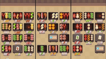 Food Skewer All Levels 1-10 Gameplay Walkthrough - Food Skewer - Sort & Grill