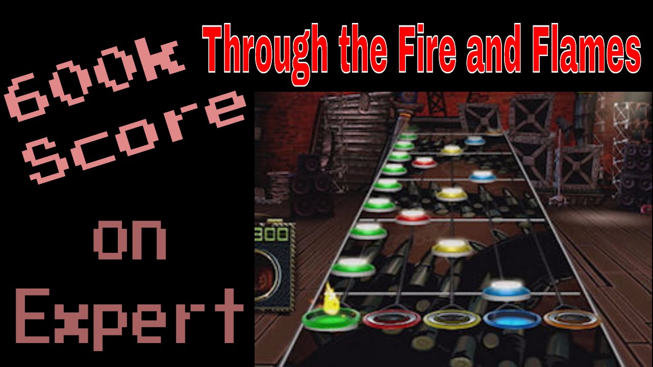 through the fire and flames gh3 chart clone hero
