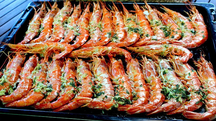 Gambones al horno receta fácil ¡y descubre como los pelo!