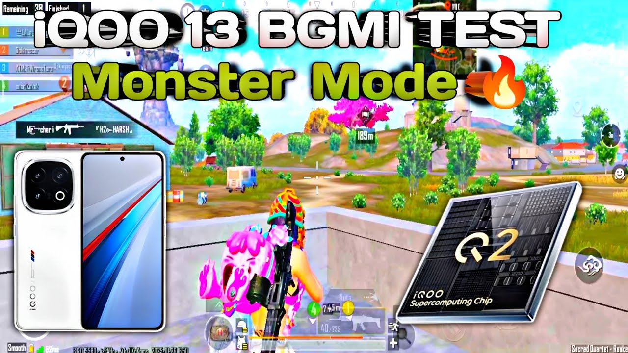 iQOO 13 BGMI Test 120 FPS 🔥 New BGMI 3.6 Update Hot Drop Full Review ...