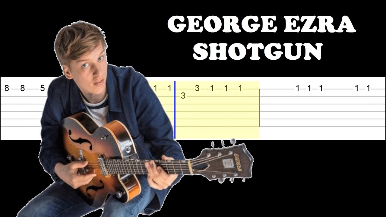 Ezra Shotgun (Easy Guitar Tabs Tutorial) YouTube