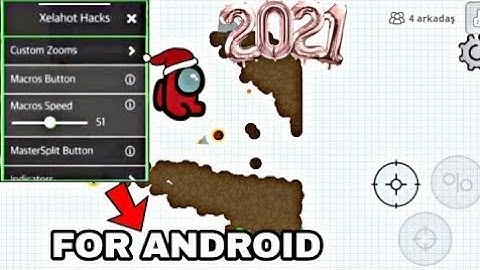 Agar.io Mod Menü İosFonts v/2.14.3 apk / XELAHOT Macro apk android& zoom *No Root* (Agar.io Mobile)