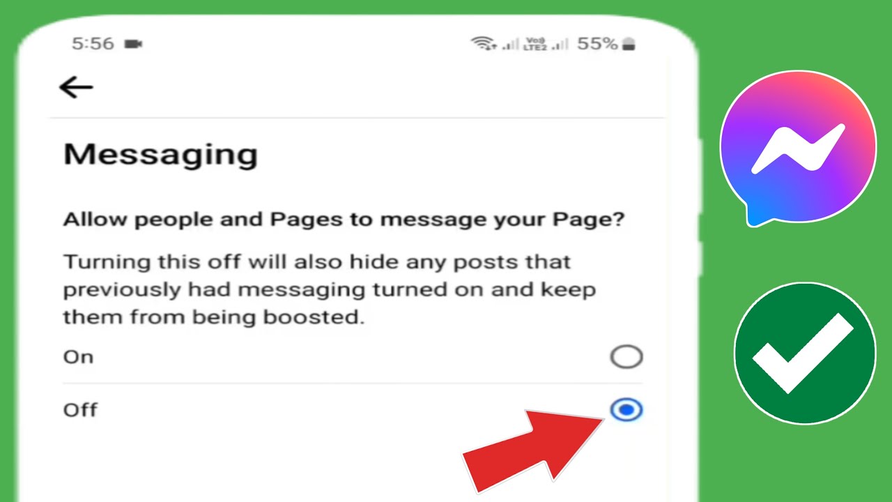 How To Turn Off Message Option On Facebook Page Update 2024 YouTube