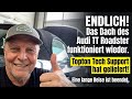 Endlich das Dach des Audi TT Roadster funktioniert wieder. Topton Tech Support hat geliefert 🙂