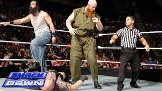 Tons Of Funk Vs. The Wyatt Familys Luke Harper & Erick Rowan Smackdown, July 26, 2013