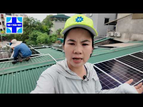 Có nên lắp điện mặt trời áp mái cho trại lợn không?
