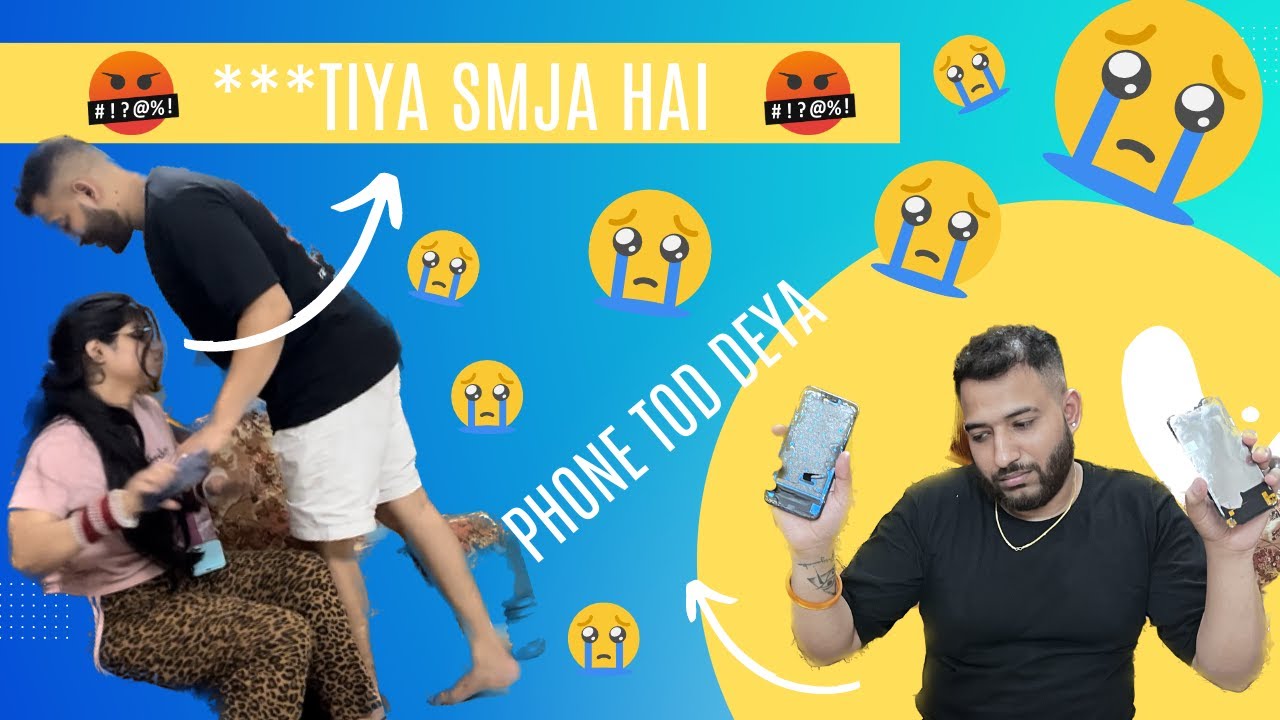 CHEATING PRANK WENT EXTREMELY ❌/ PHONE TOD DEYA 🚫/PRANK ON WIFE 😂