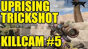Uprising Killcam Black ops 2 DLC map pack #5 | Black ops 2 trickshot killcam
