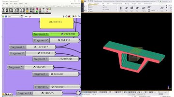 Create a bridge deck using Rhino_Grasshopper and Tekla. (3 of 3)