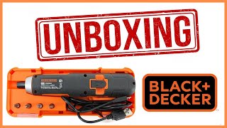BLACK & DECKER BD40K4 4V Cordless Ion Smart Screwdriver | FULL UNBOXING And TESTING