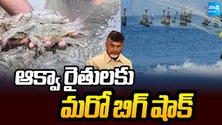 ఆక్వా రైతులకు మరో బిగ్ షాక్ | Big Shock To Aqua Farmers | Kutami Govt | Chandrababu Fails |Sakshi TV
