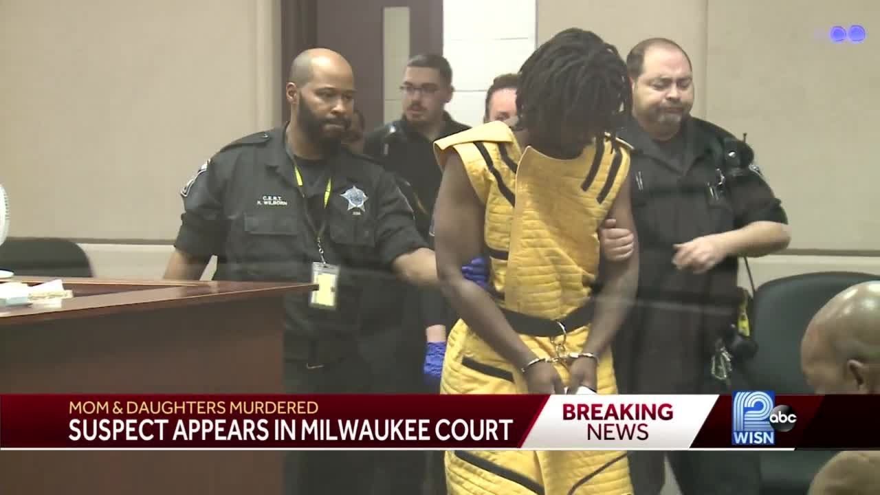 Man accused of killing woman, two daughters, appears in court in ...