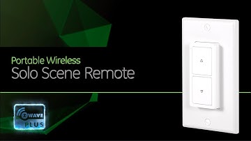 34172: Enbrighten Z-Wave Solo Scene Remote Setup and Operation