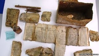 121 year old time capsule found at bridge near Kingussie