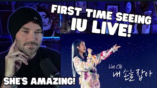 Metal Vocalist First Time Reaction  [IU] '내 손을 잡아(Hold My Hand)' Live