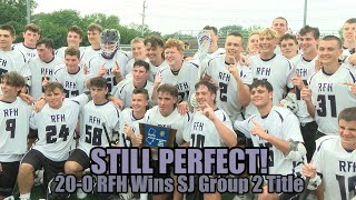 Rumson Fair Haven 8 Wall 7 | SJ Group 2 Championship | Luke Devlin 4 Goals