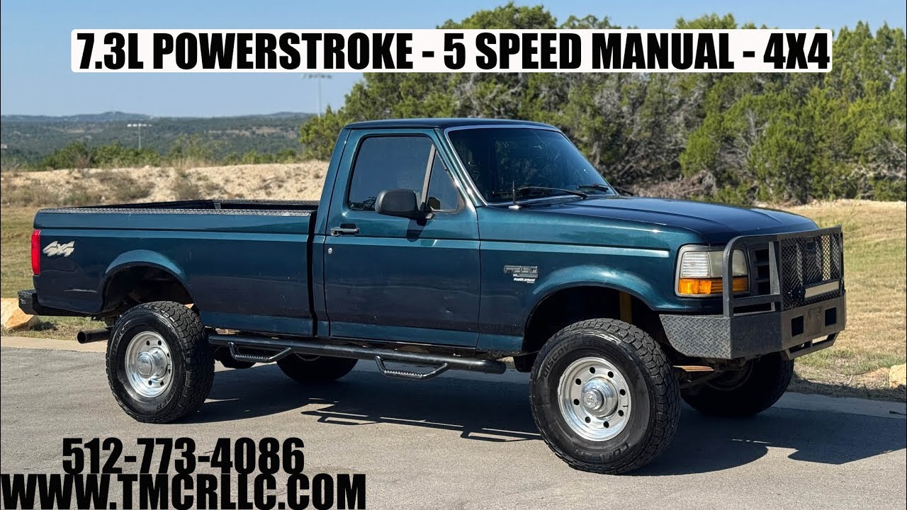 1996 Ford F-350 4x4 - OBS - 5 Speed Manual - 7.3L Powerstroke