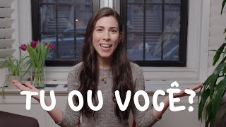 Tu ou  Você? What is the difference? | Speaking Brazilian