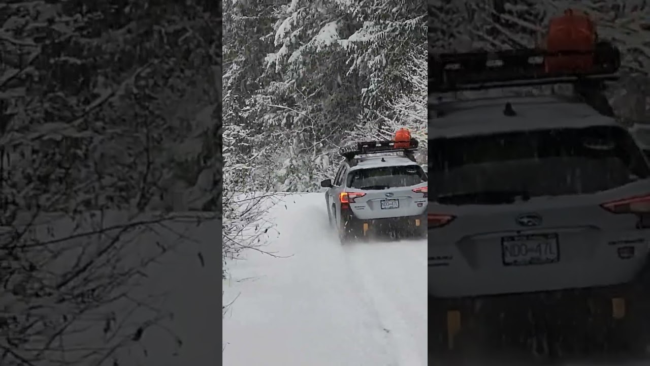 outback wilderness BIG clim 2 feet of snow overland build