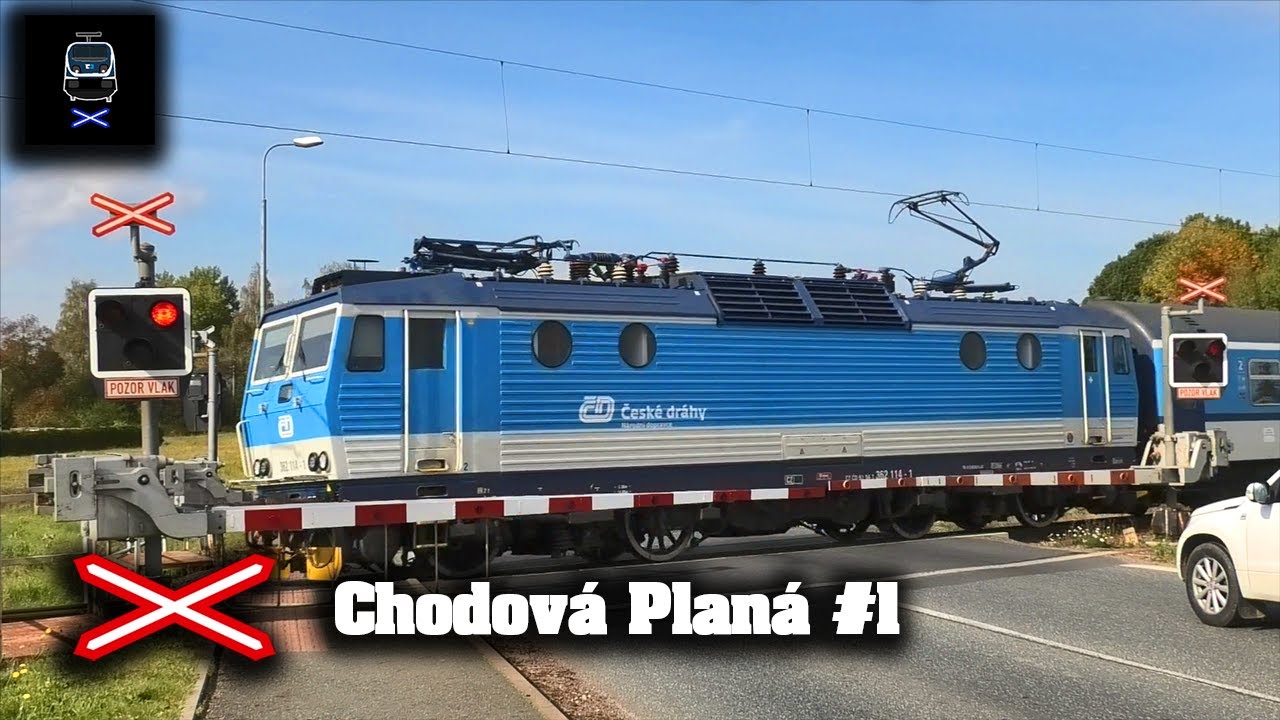 Železniční přejezd Chodová Planá #1 (AŽD 97) - 2.10.2021