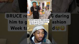 BRUCE responds to DDG telling his to go to Paris 😭😳#ddg #pontiacmadeddg #brucedropemoff