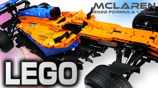 【デカすぎるレゴ】マクラーレン2022最新F1マシン「MCL36」を組み立ててみた