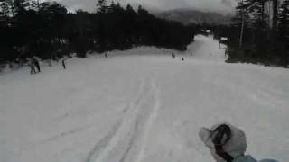 20120102 野麦峠スキー場(トップ~ベース)