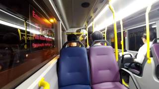 Weird Engine Sound SMB3560R on 966 SMRT Alexander Dennis Enviro 500 Double Decker Bus