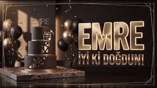 Emre - İyi Ki Doğdun (İsme Özel Lüks Doğum Günü Şarkısı)