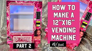 Part 2: Barbie Inspired Vending Machine - How to Make a Functional Door