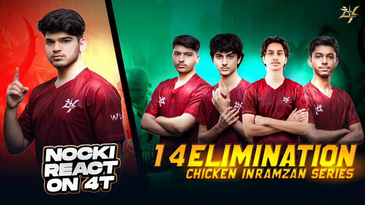 4THRIVES 14 ELIMINATION CHICKEN IN RAMZAN SERIES! 𝗡𝗢𝗖𝗞𝗜’𝗦 𝗥𝗘𝗔𝗖𝗧𝗜𝗢𝗡 𝗪𝗔𝗦 𝗣𝗥𝗜𝗖𝗘𝗟𝗘𝗦𝗦!😯4THRIVES ESPORTS🔥