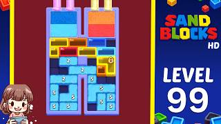 Sand Blocks Level 99 Solution Walkthrough
