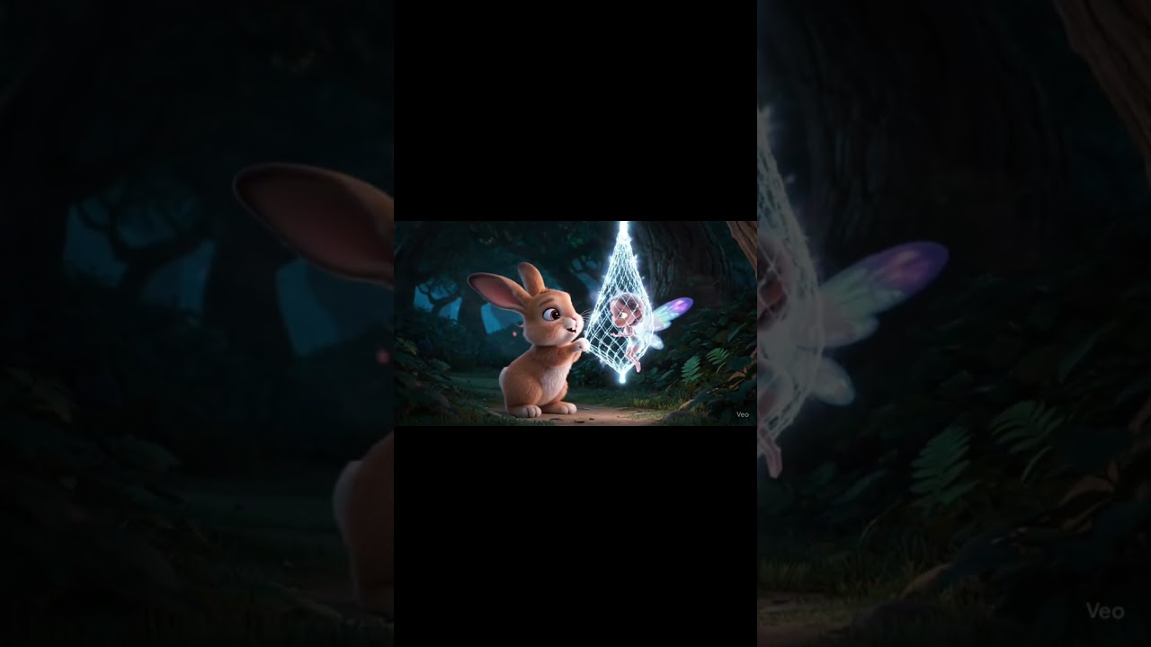 ✨🐇 The Enchanted Rescue 🌲🧚‍♀️A Shadow in the Forest" 