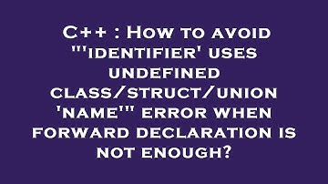 C++ : How to avoid "