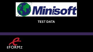 Test Data screenshot 1