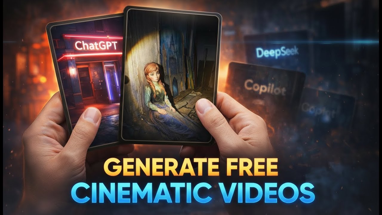 I Made Cinematic AI Videos Using FREE Websites🤯😱  (No Experience)