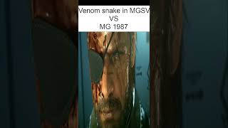 Venom Snake in MGSV vs Metal Gear 1987 #gaming#nostalgia#MGS5#MGSV #metalgearsolid