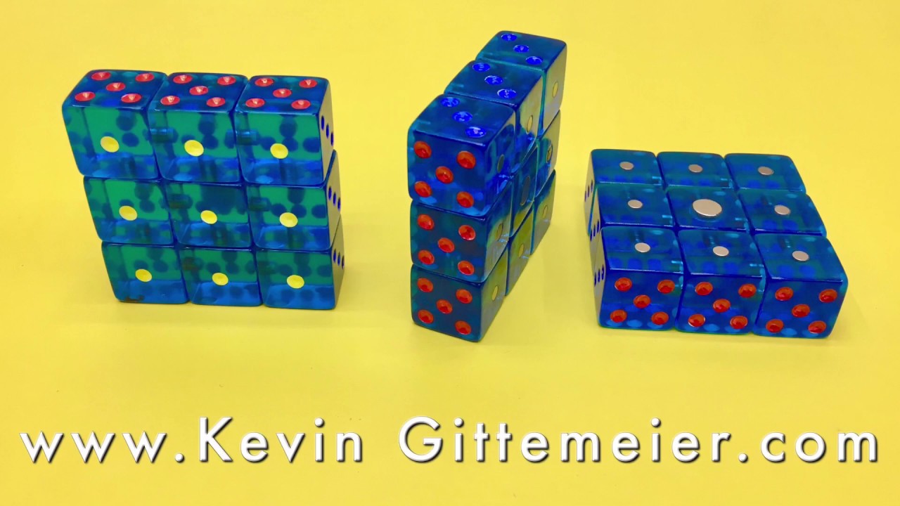 Magnetic Dice Cube: Look & YouTube